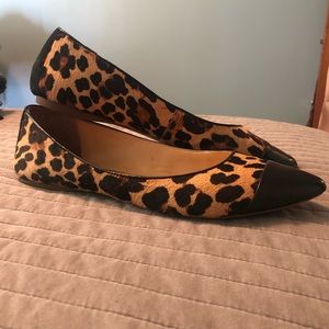 Gianni Bini Leopard Flats